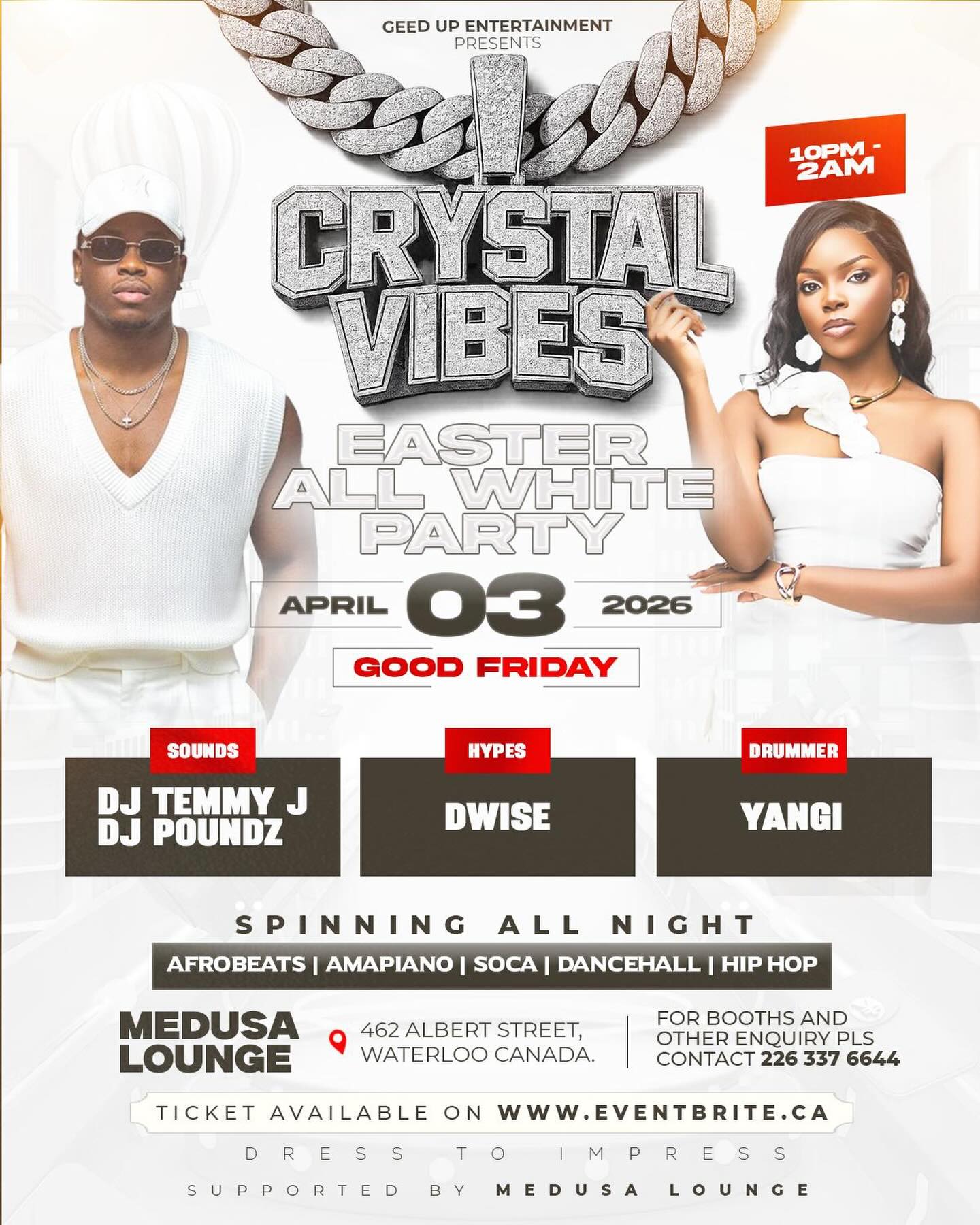 Crystal Vibes — Easter All White Party
