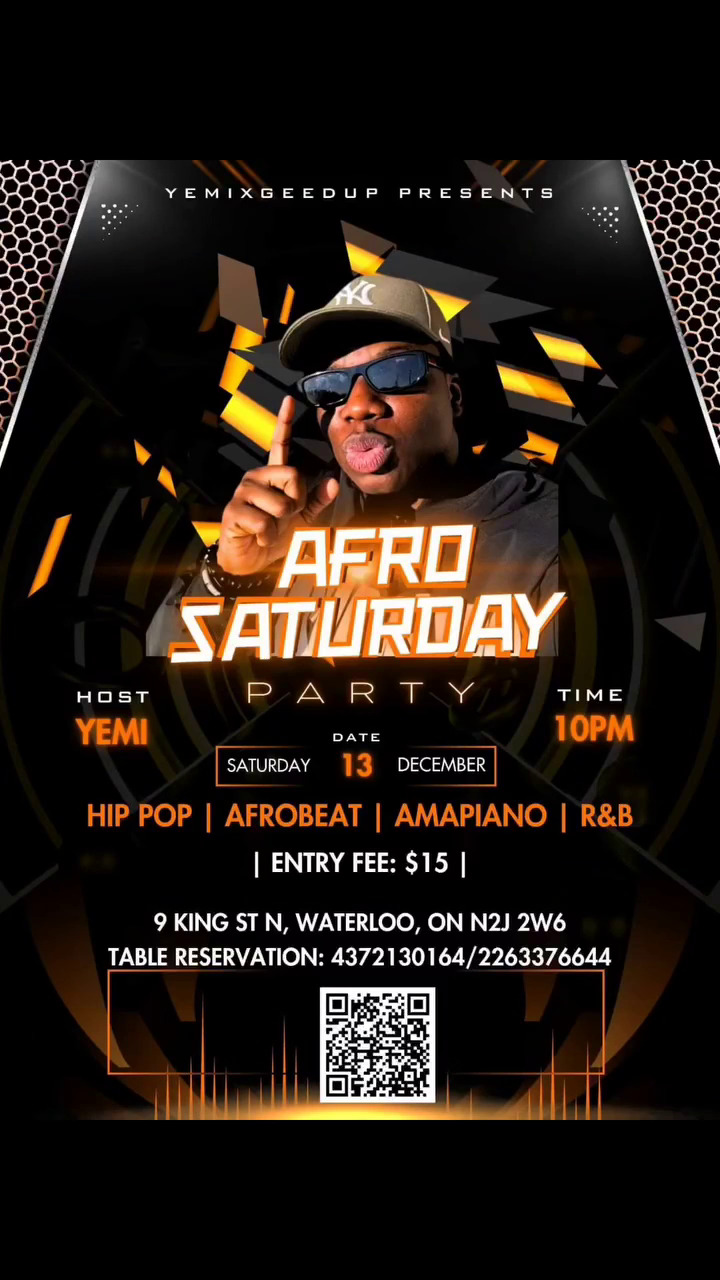 Afro Saturday Party