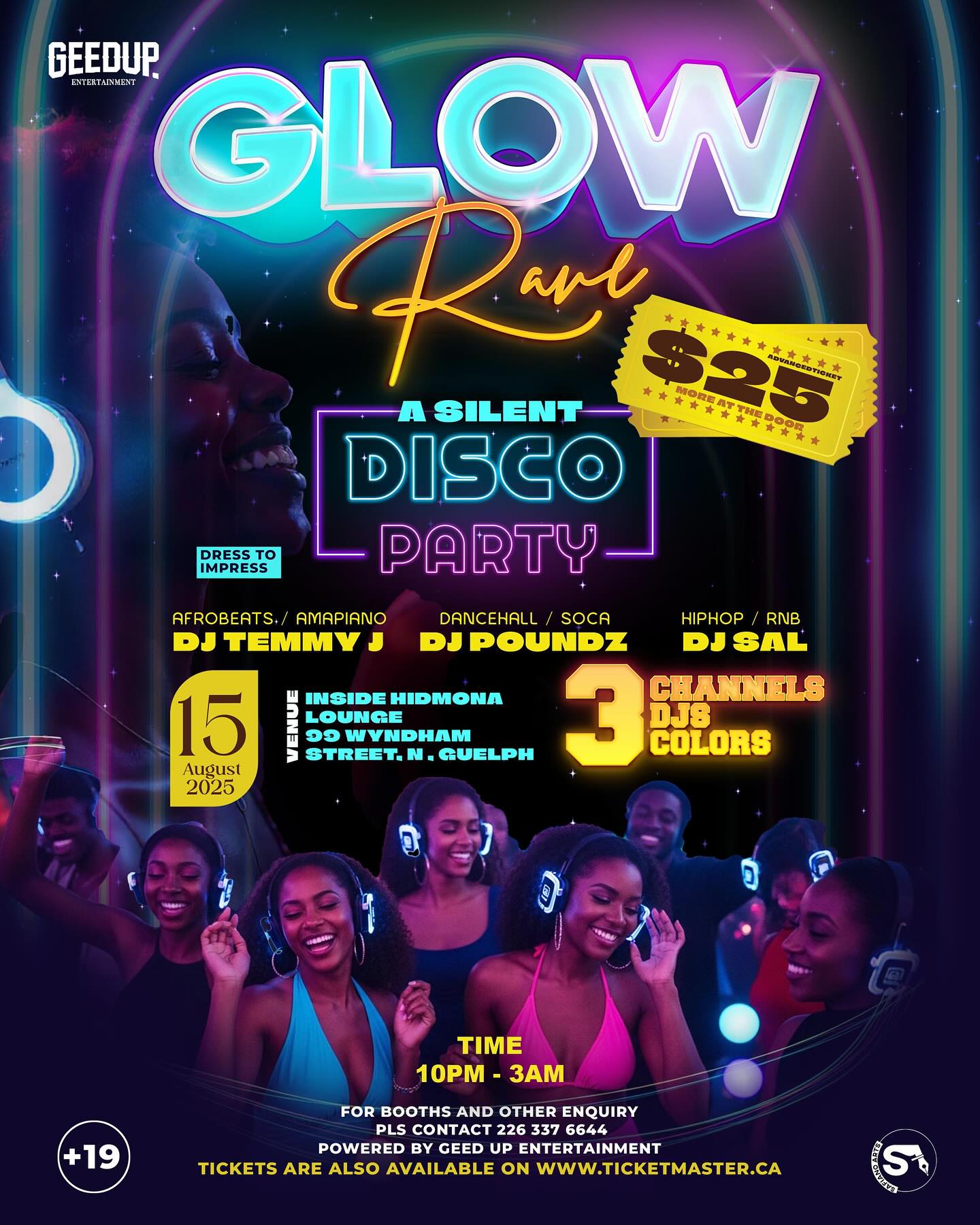 Glow Rave — A Silent Disco Party