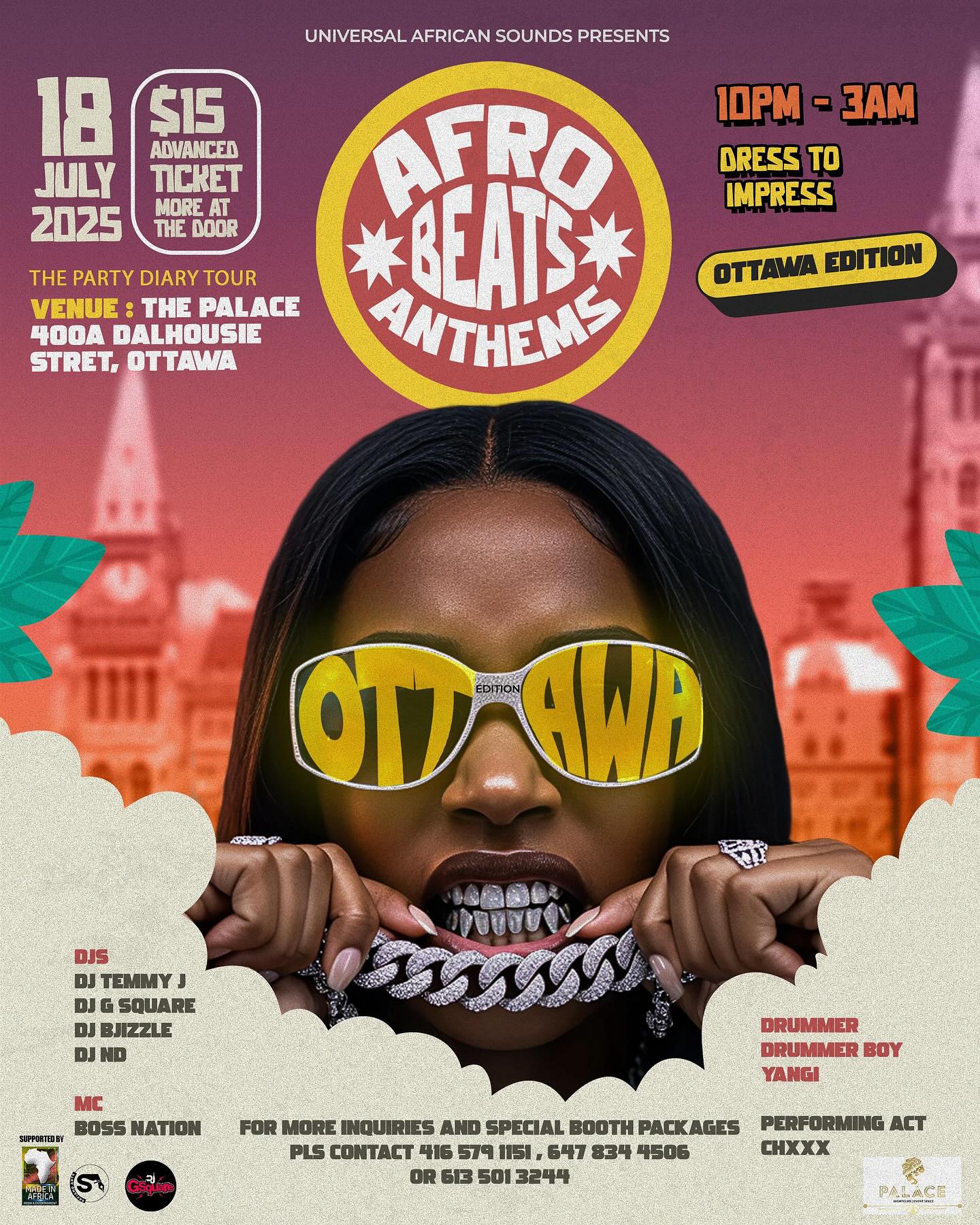 Afrobeats Anthems — Ottawa Edition