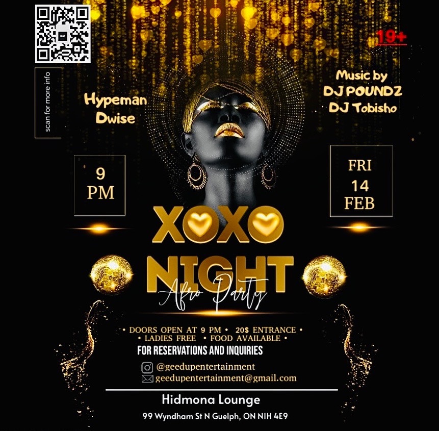 XOXO Night — Afro Party